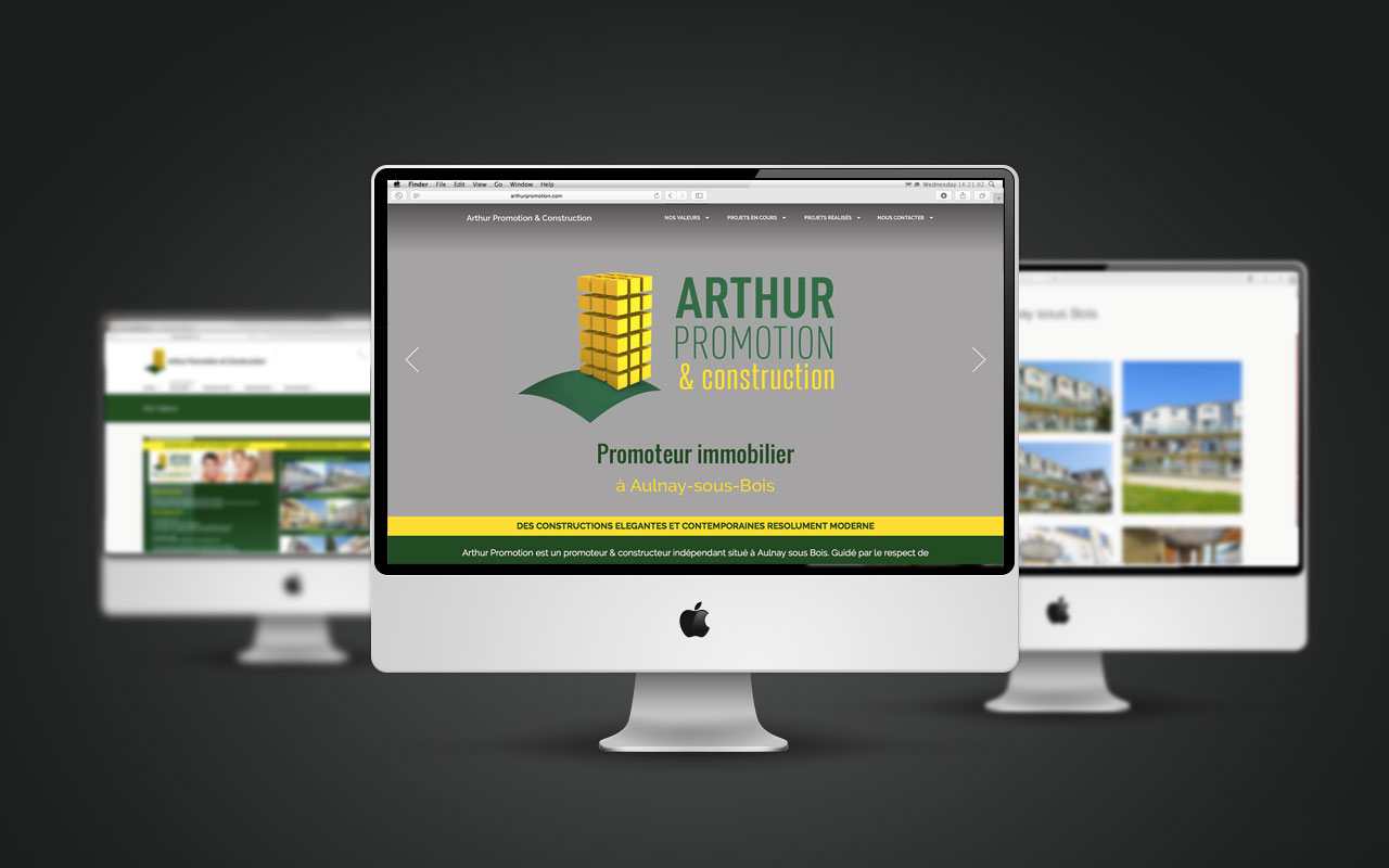 site web arthur constructeur promoteur