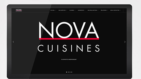 site web pour cuisiniste